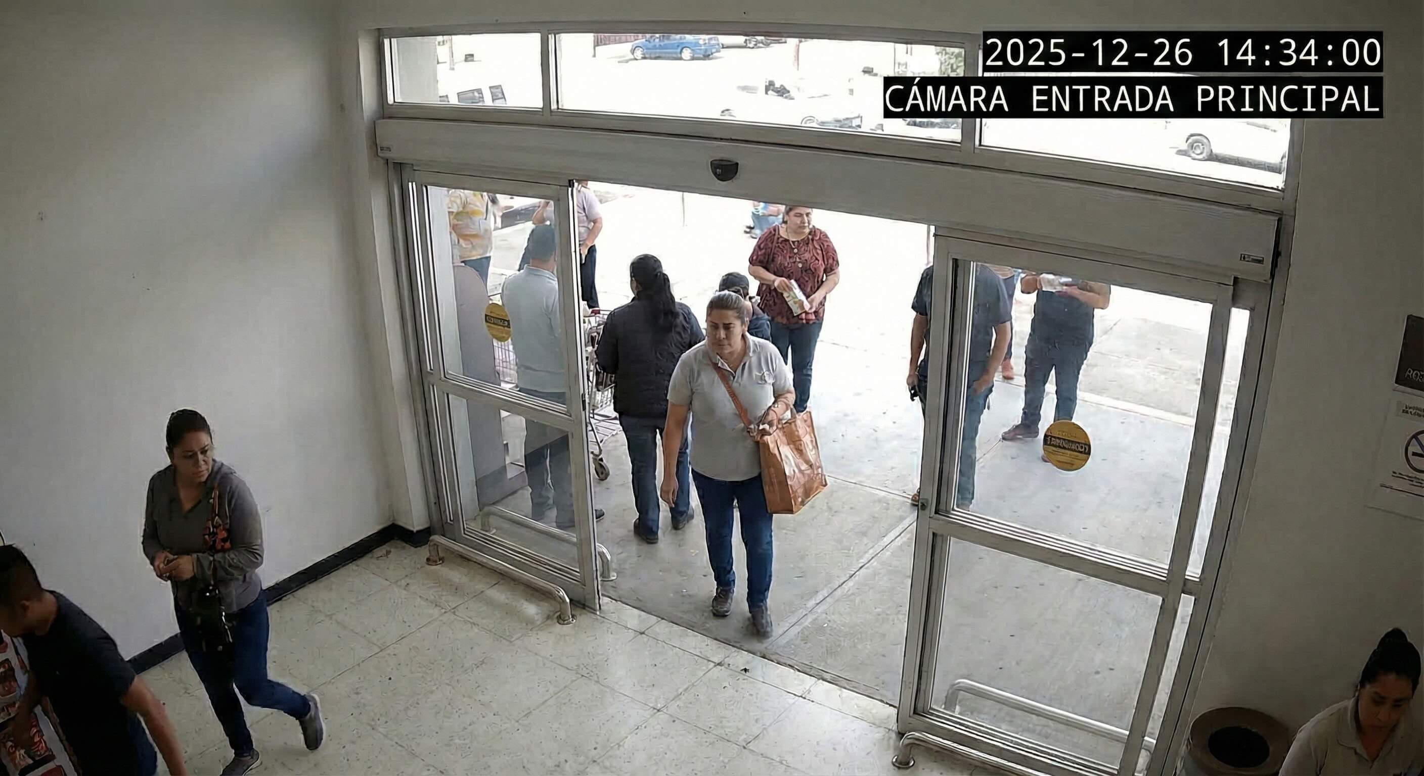 Cámara de Seguridad en Caja de Cobro